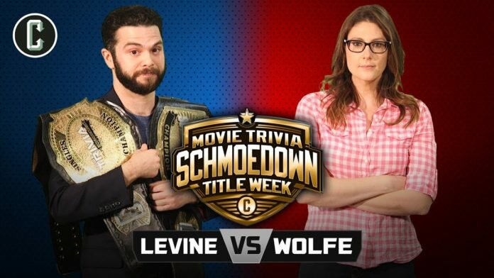 TITLE MATCH! Samm Levine vs. Clarke Wolfe II – Movie Trivia Schmoedown