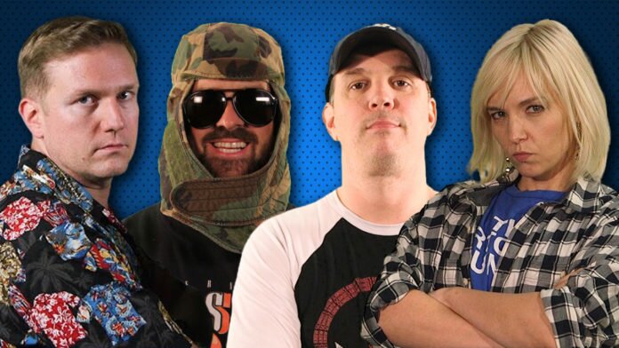 Movie Trivia Schmoedown Spectacular Commissioner Bowl Thadd Williams Tom Dagnino Finstock Kristian Harloff Emma Fyffe